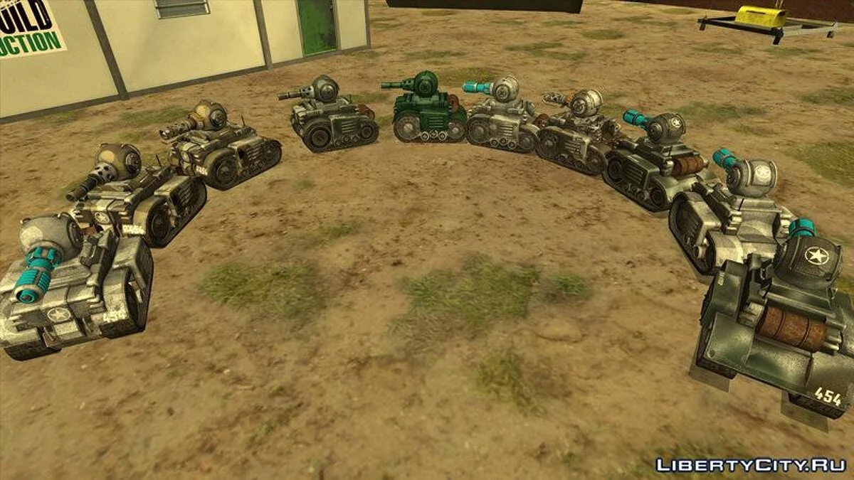 GTA 5 RC Mini Tank / GTA San Andreas