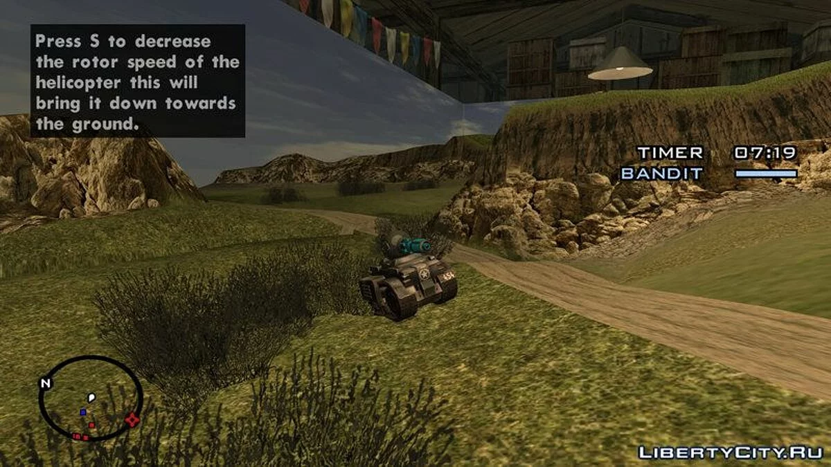 GTA 5 RC Mini Tank / GTA San Andreas