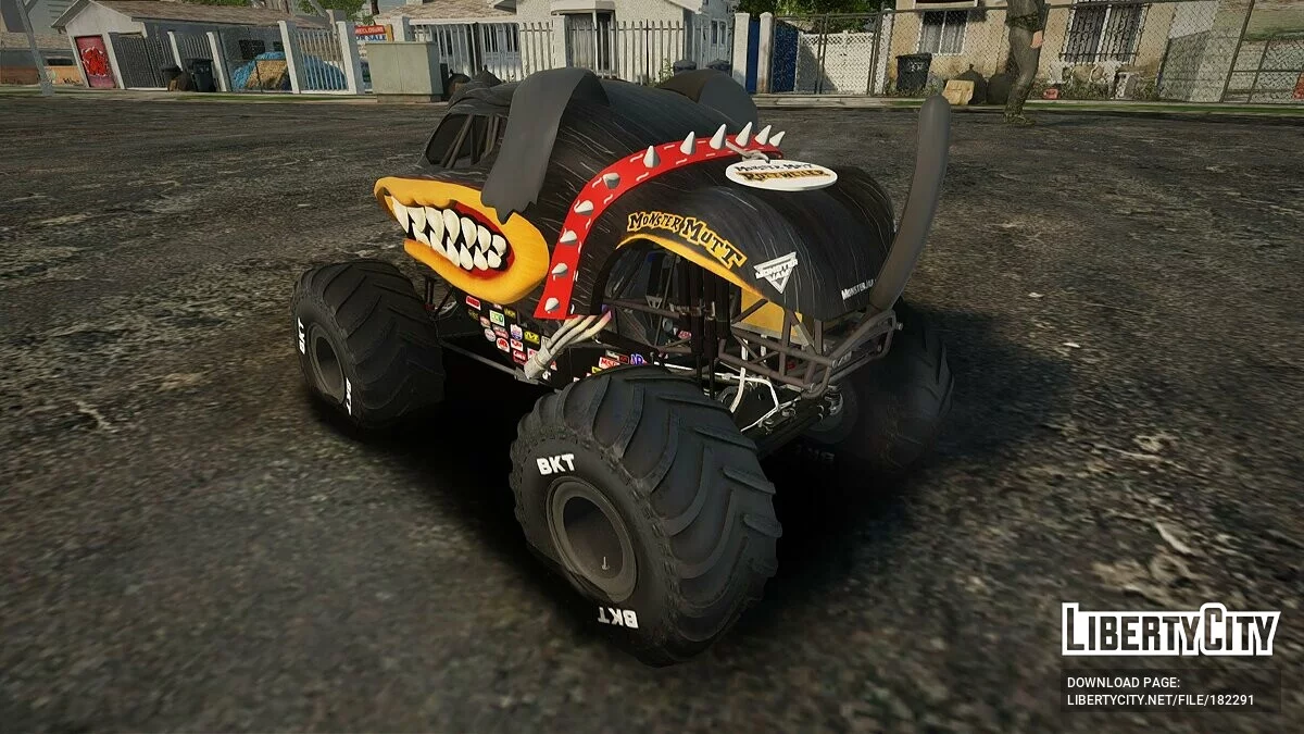RC Monster Mutt de Monster Jam Steel Titans 1 y 2 / GTA San Andreas