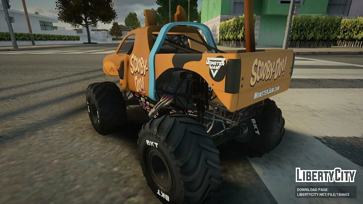 Монстр-трак RC Скубі-Ду з Monster Jam / GTA San Andreas