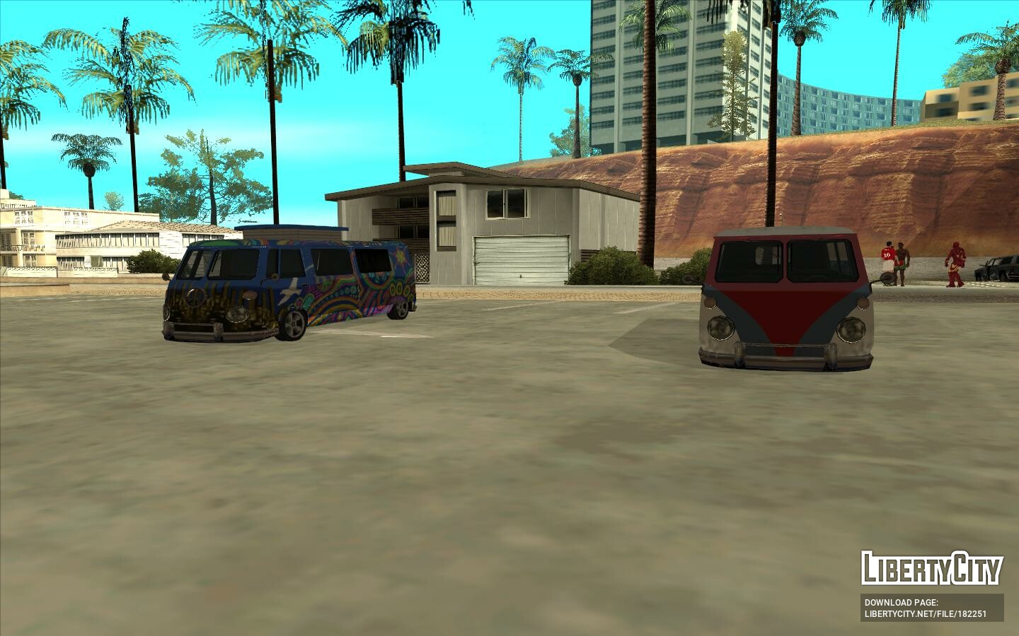 GTA San Andreas - Cadê o Game - Notícia - Tutoriais - Camper Modific?vel e  Hippie Paintjob na Transfender