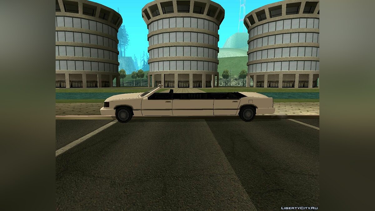 GTA 3: Special & Unique GTA Vehicles - Black Stretch/Limo 