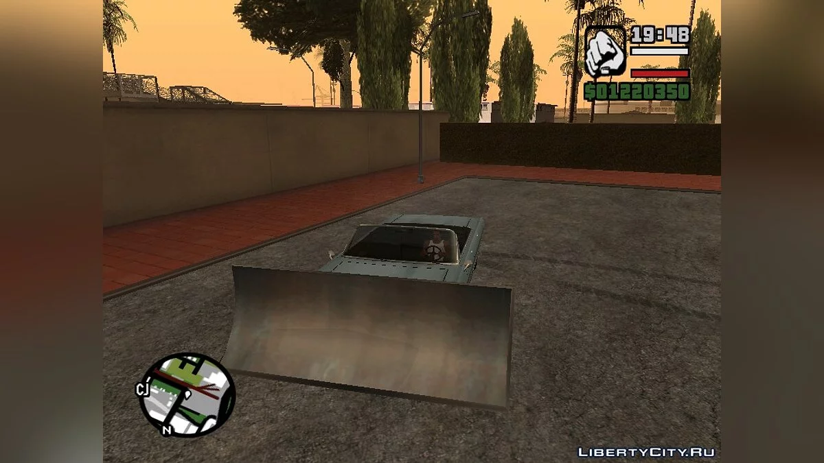 Savanna + Bulldozer / GTA San Andreas