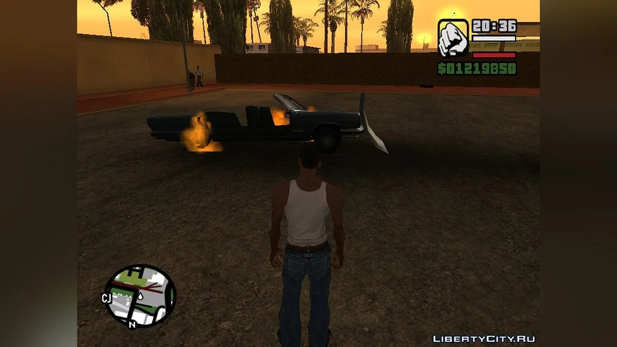 Savanna + Bulldozer / GTA San Andreas