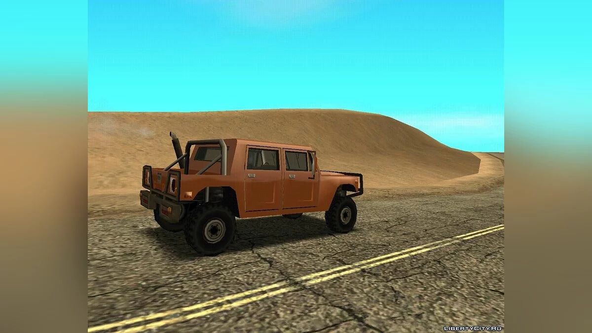 Hotknife et Patriot pour SA-MP / GTA San Andreas