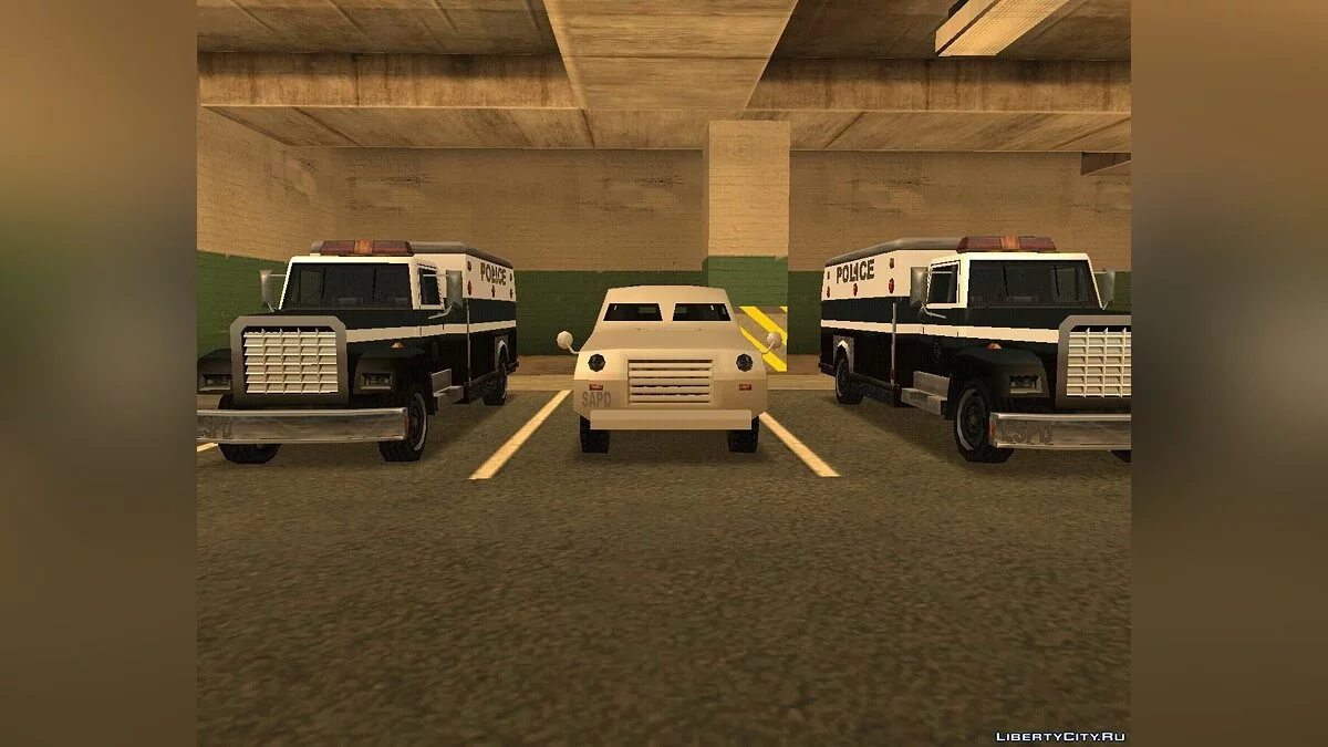 S.W.A.T Van та FBI Truck для SA-MP / GTA San Andreas