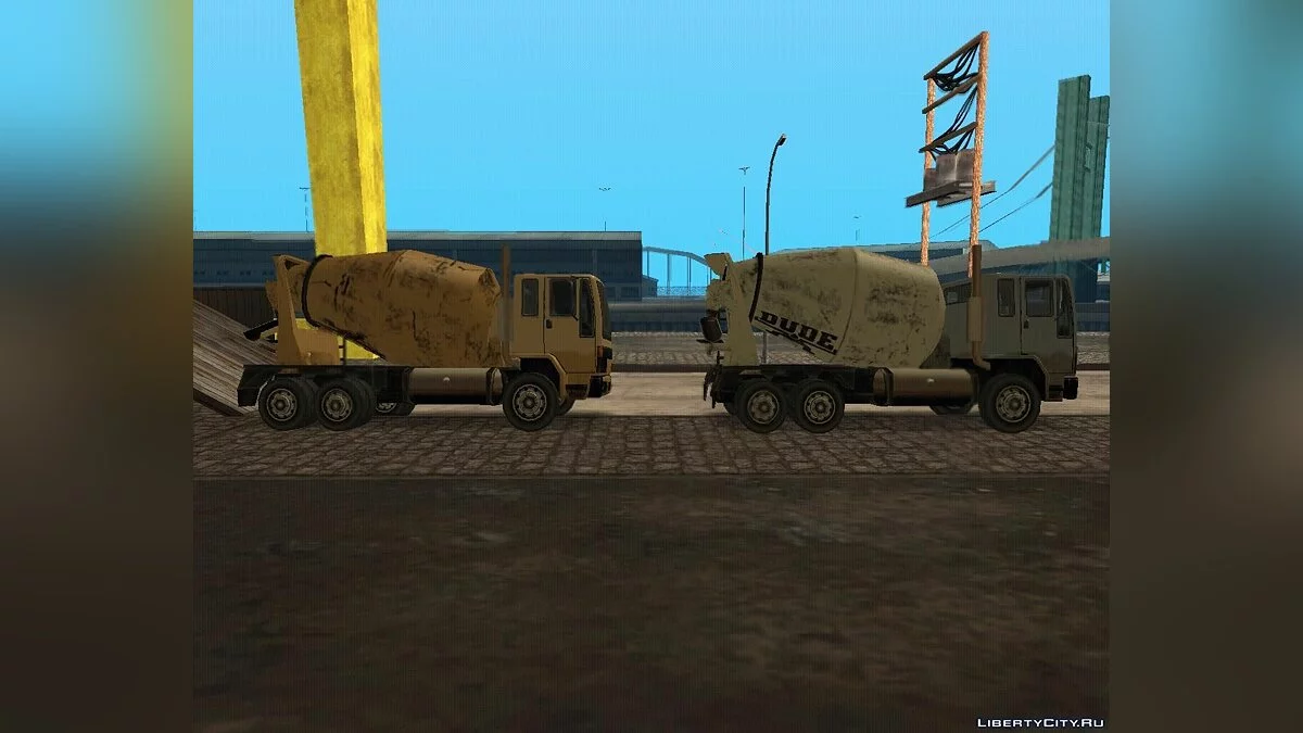 DFT-30 Cement Mixer / GTA San Andreas