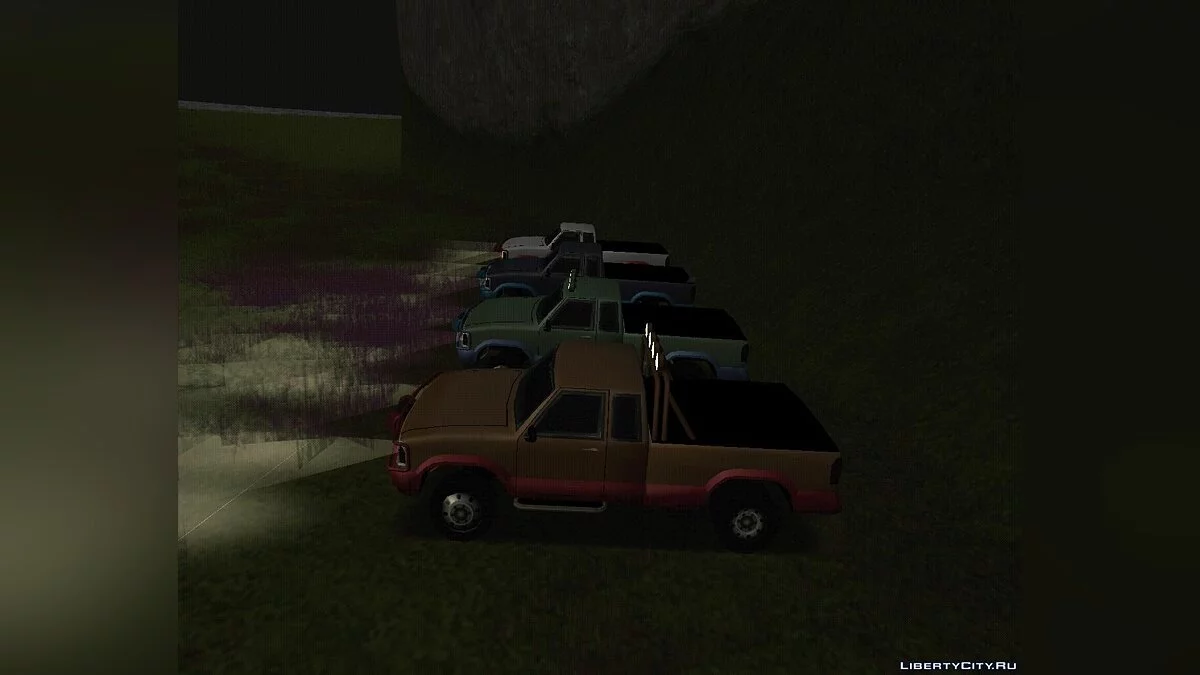 Пікап поза дорогою ФІКС / GTA San Andreas
