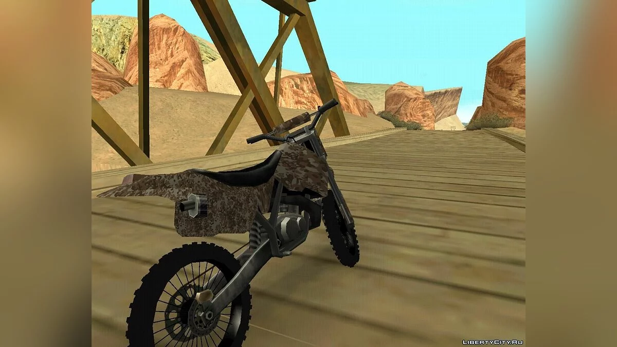 Sanchez Camo V2 / GTA San Andreas