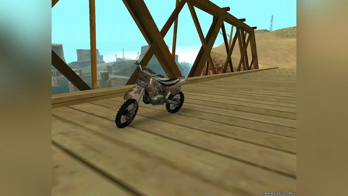 Sanchez Camo V2 / GTA San Andreas