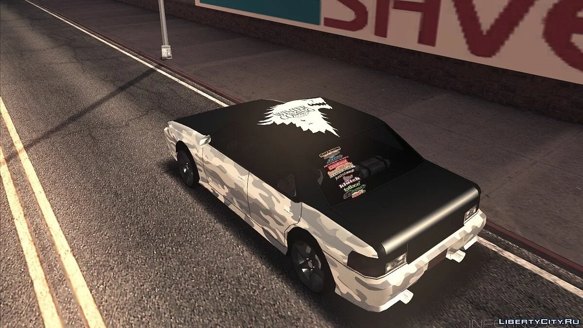 Sultan Winter Camo / GTA San Andreas