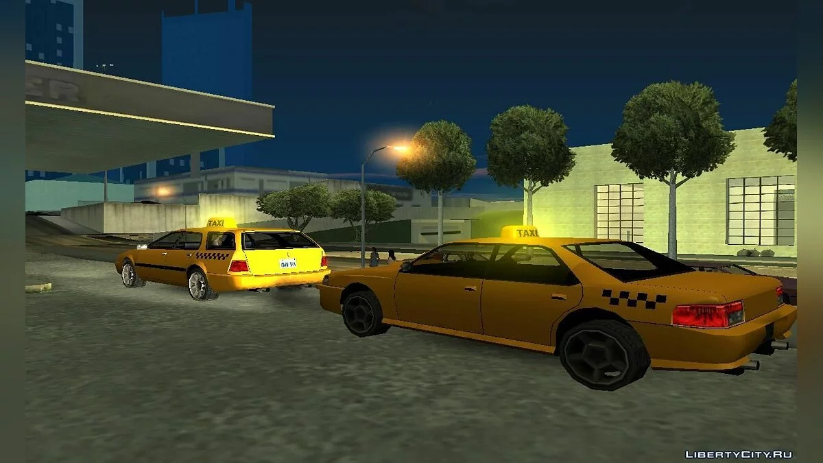 Stratum та таксі Sultan / GTA San Andreas