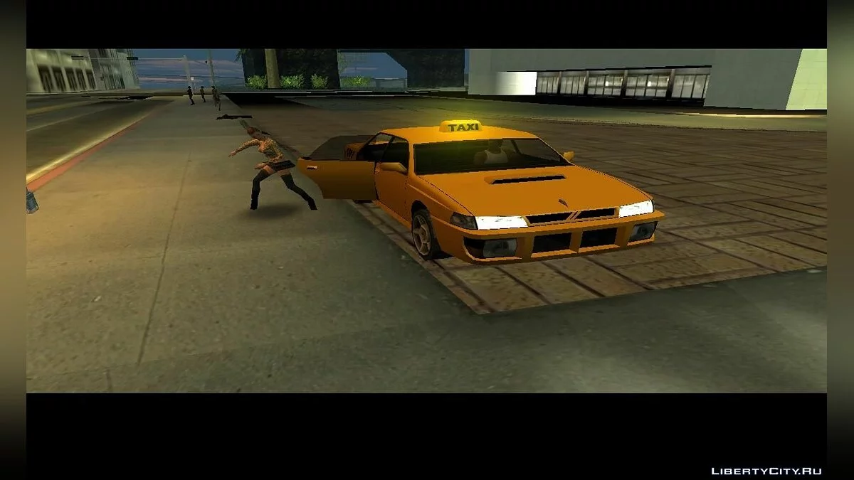 Stratum та таксі Sultan / GTA San Andreas