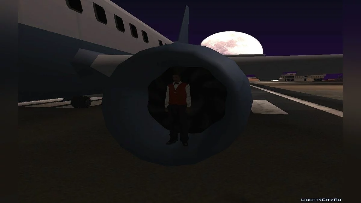 AT-400 fijo y accesible / GTA San Andreas