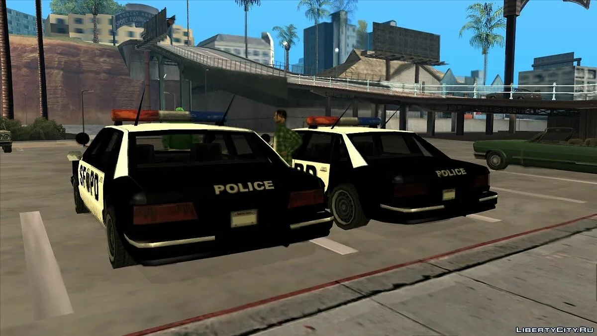 Виправлені Поліцейські Автомобілі / GTA San Andreas
