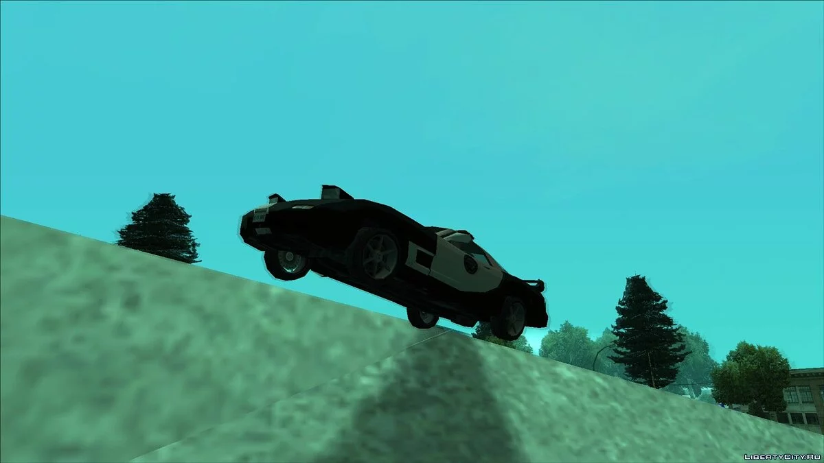 Coche de persecución policial ZR-350 SFPD / GTA San Andreas