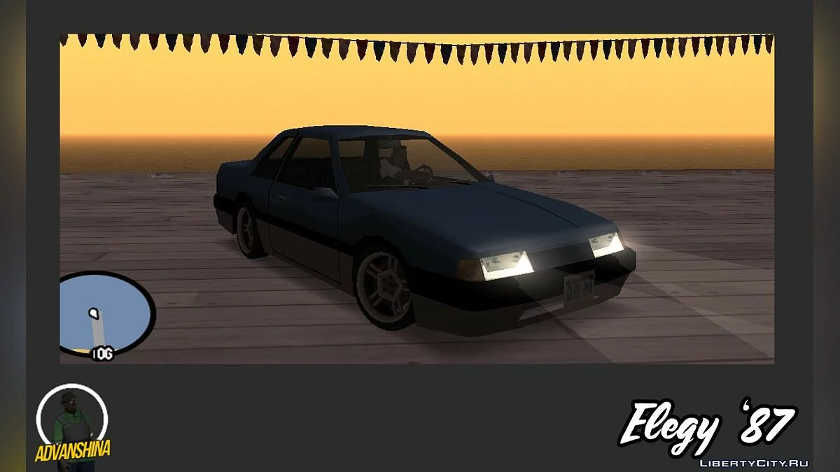 Elegy GTS 1987 / GTA San Andreas