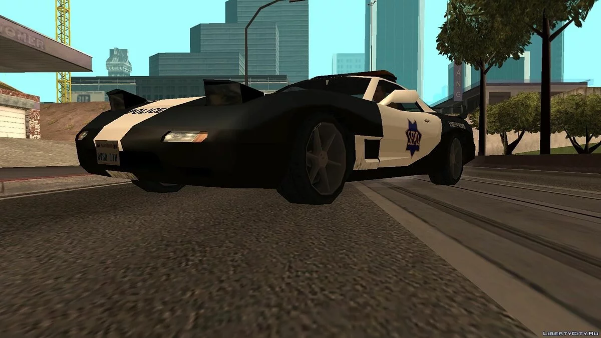 ZR350与Sultan警察版1.1 / GTA San Andreas