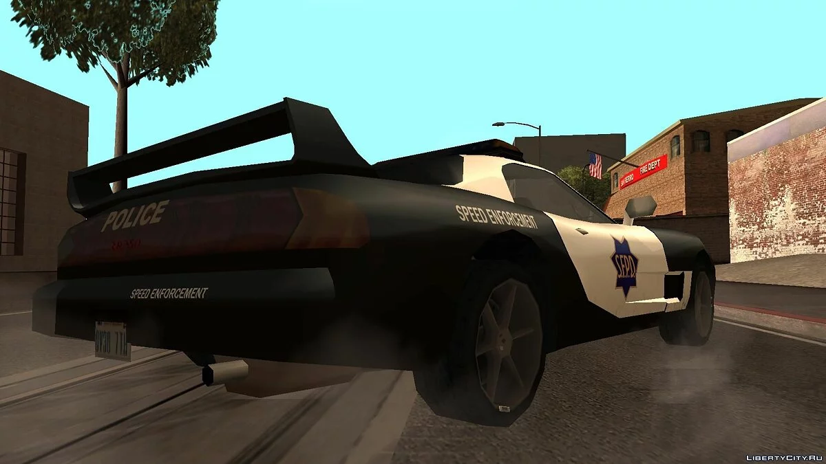 ZR350与Sultan警察版1.1 / GTA San Andreas