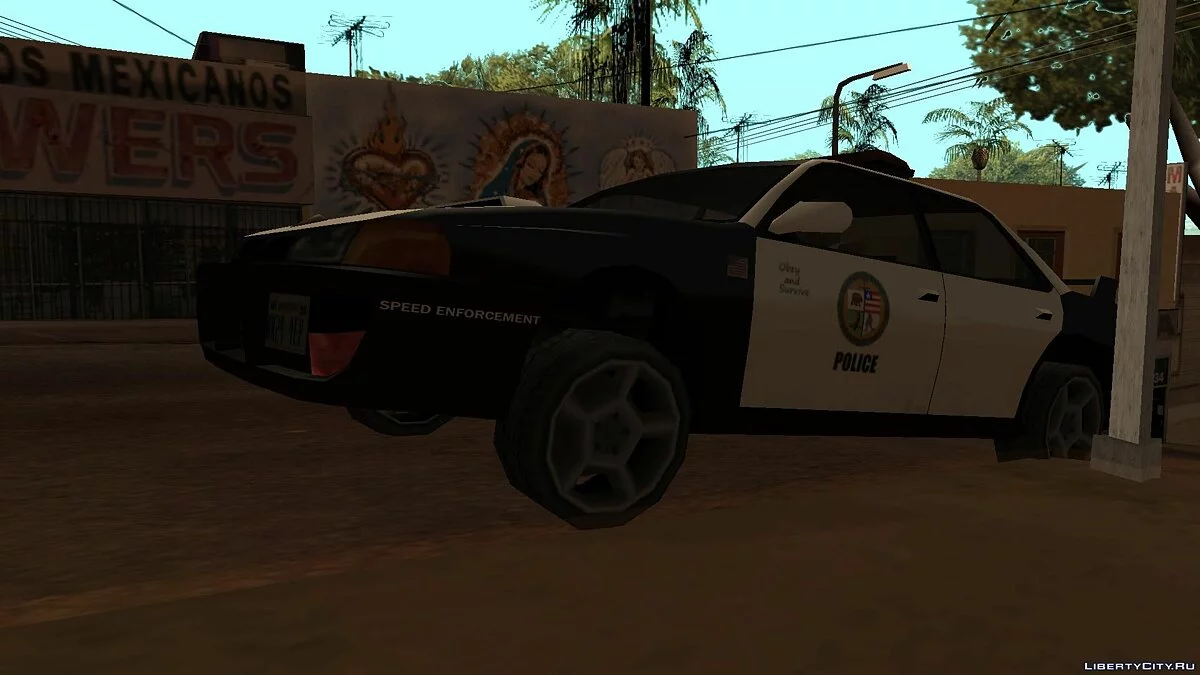ZR350与Sultan警察版1.1 / GTA San Andreas