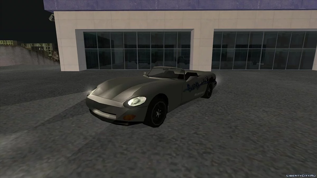 Banshee з фарбувальними роботами / GTA San Andreas