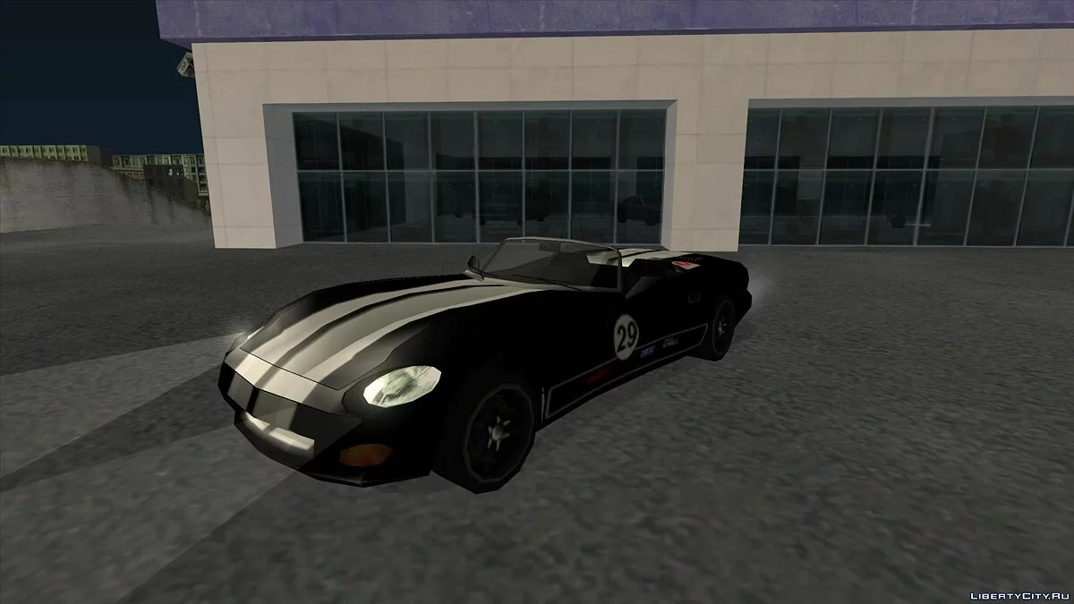 Banshee з фарбувальними роботами / GTA San Andreas