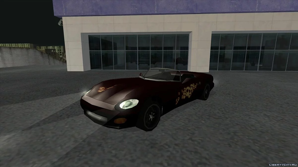 Banshee з фарбувальними роботами / GTA San Andreas