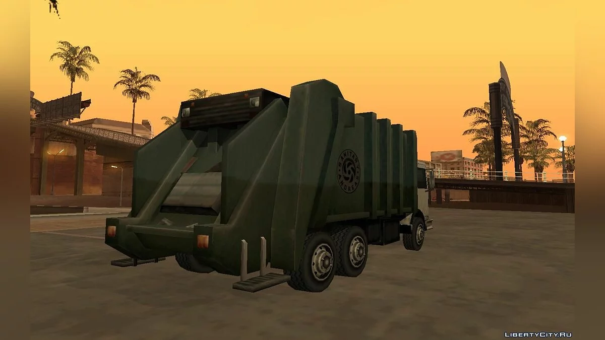 FireLA's Garbage Truck / GTA San Andreas