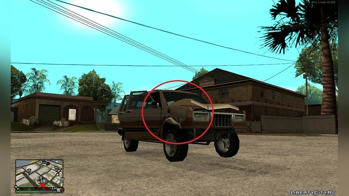 Nouveaux dommages / Dommages de GTA VC (alpha) / GTA San Andreas