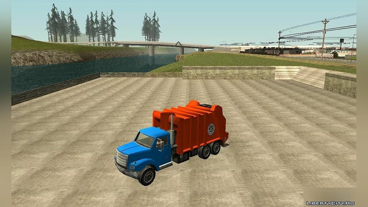 Paintable Trash by Vexillum for GTA San Andreas / GTA San Andreas