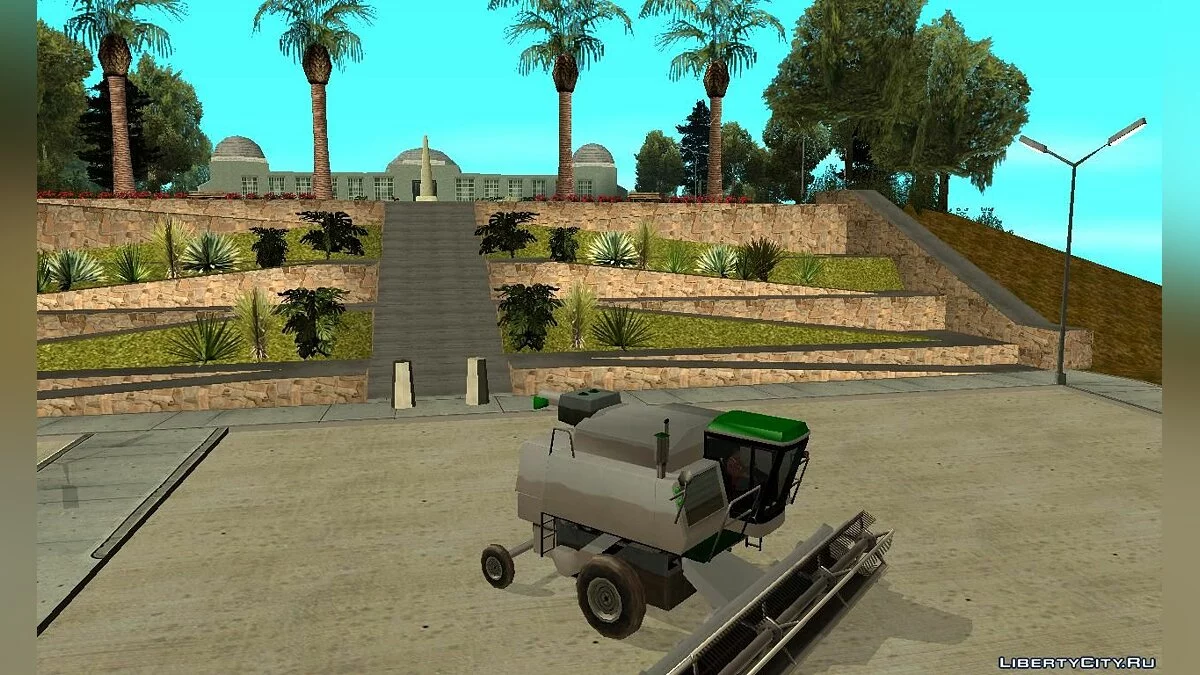 可涂色的联合收割机 by Vexillum / GTA San Andreas