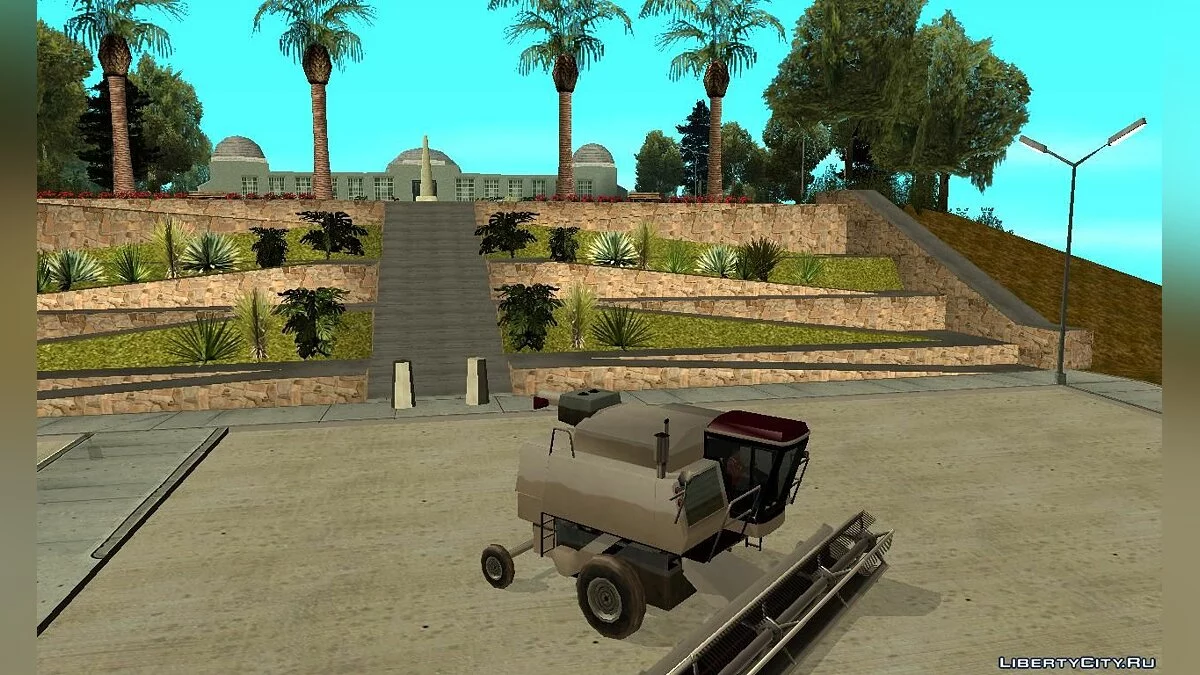 可涂色的联合收割机 by Vexillum / GTA San Andreas