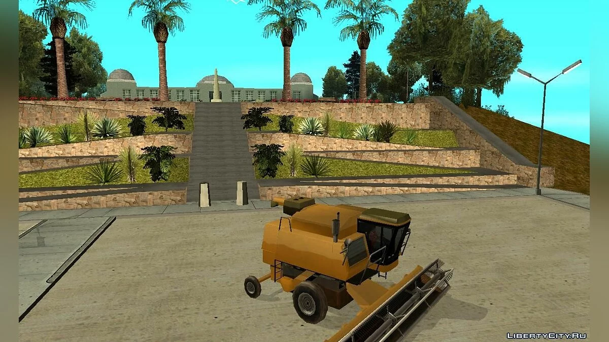 可涂色的联合收割机 by Vexillum / GTA San Andreas