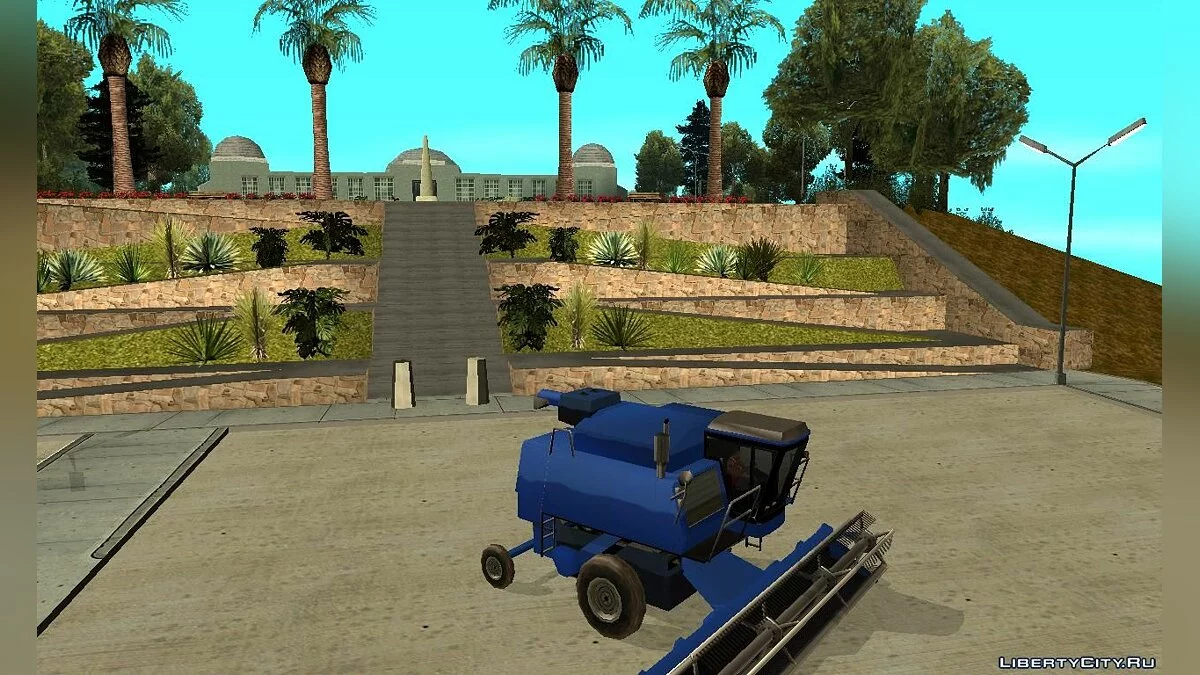 可涂色的联合收割机 by Vexillum / GTA San Andreas