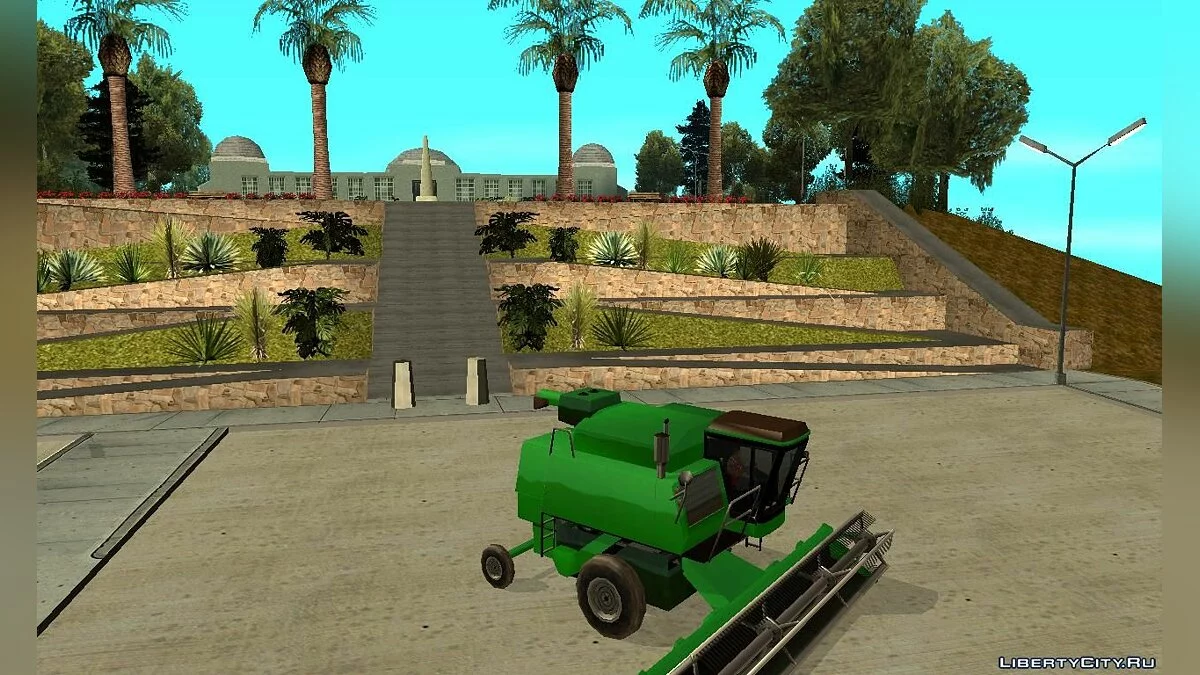 可涂色的联合收割机 by Vexillum / GTA San Andreas