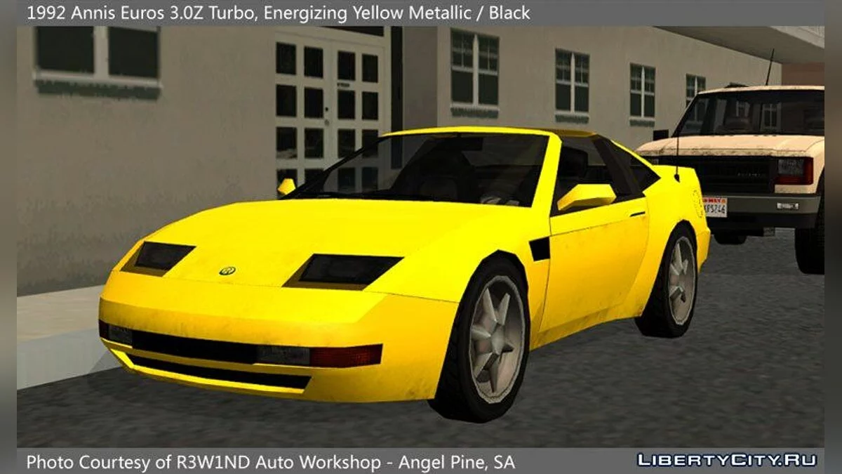 Annis Euros 3.0ZTurbo 1992 / GTA San Andreas