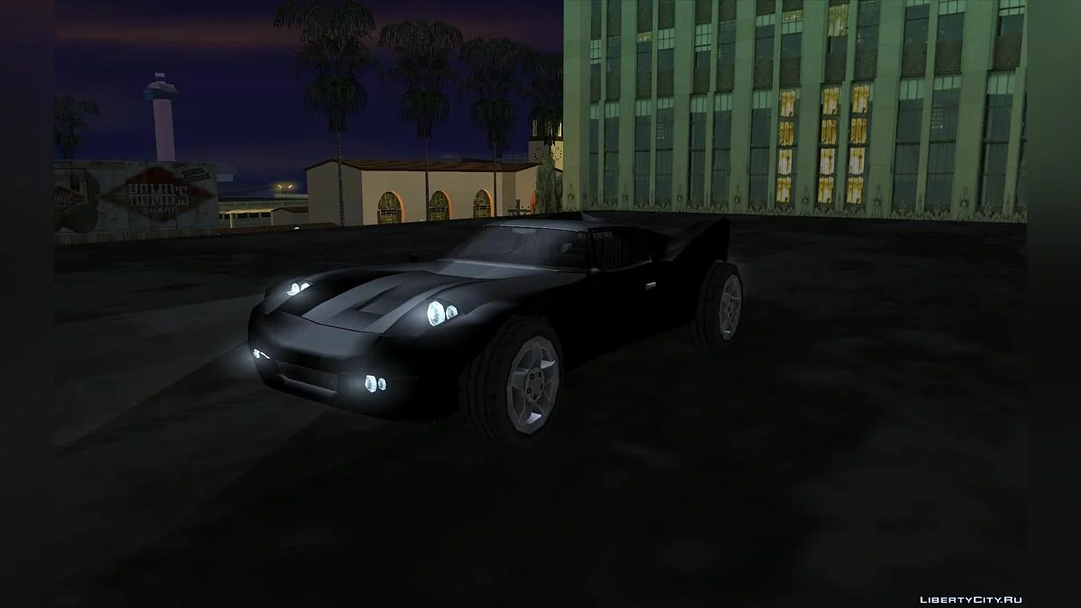 Batmobile and Batcycle / GTA San Andreas