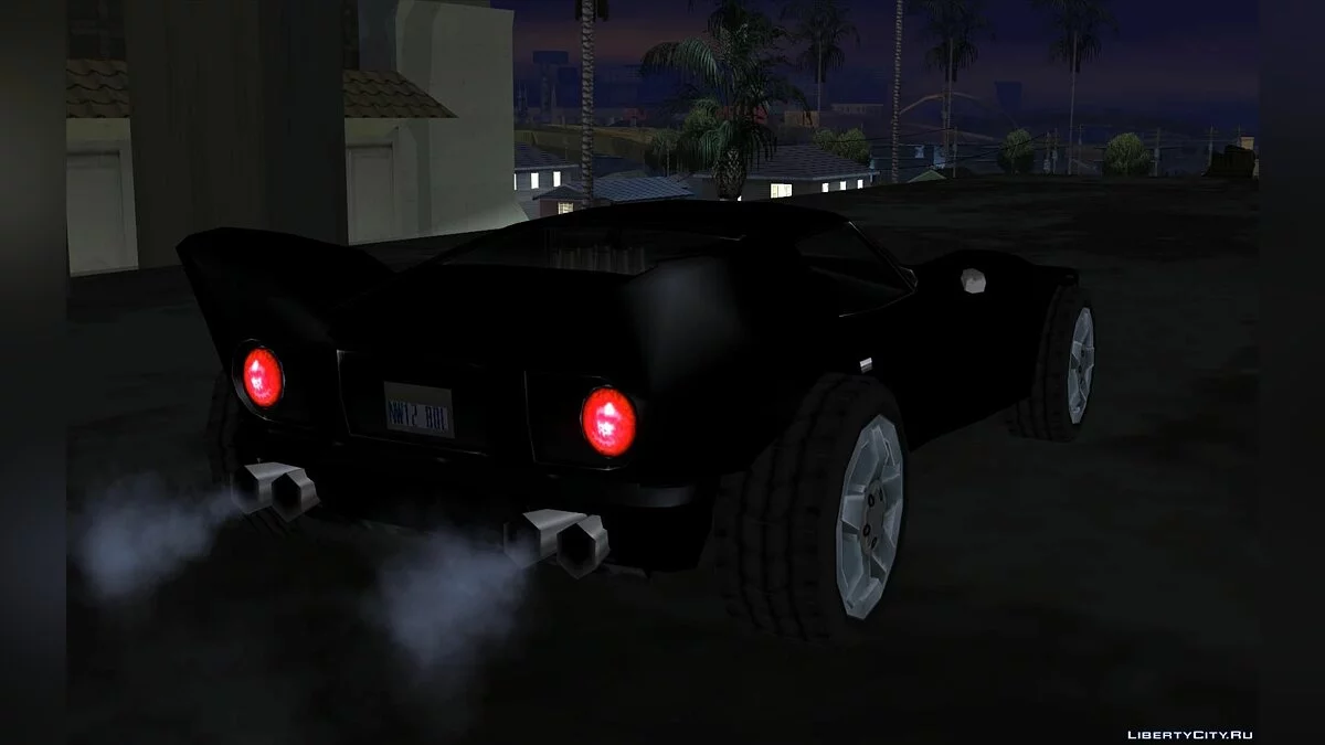 Batmobile and Batcycle / GTA San Andreas