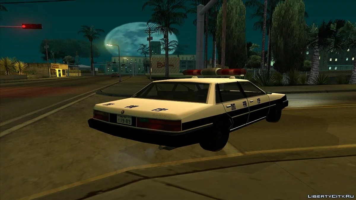 Поліцейський автомобіль Karin Primo 1989 року / GTA San Andreas