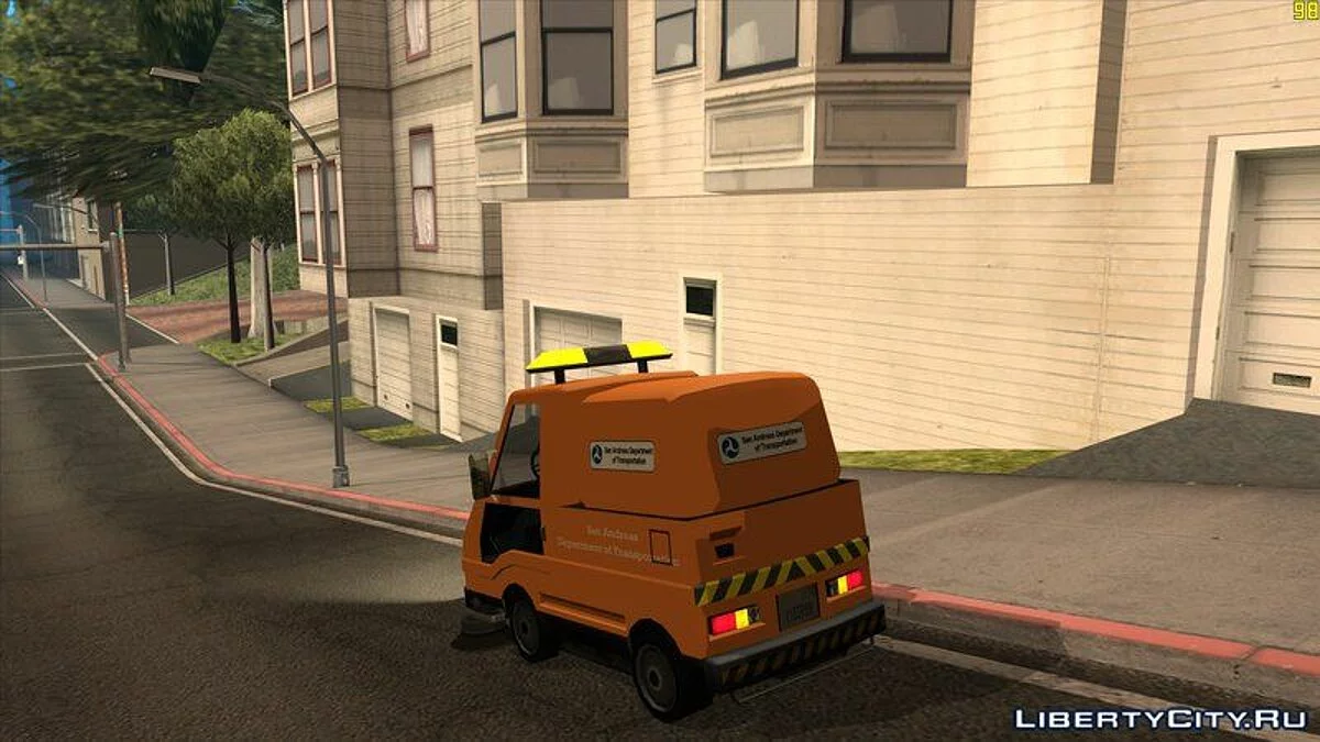 Brute Sweeper SA DOT 1992 / GTA San Andreas