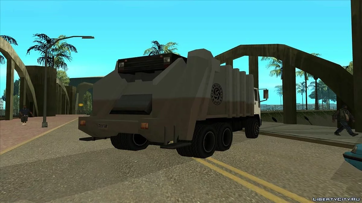 DFT Trashmaster / GTA San Andreas