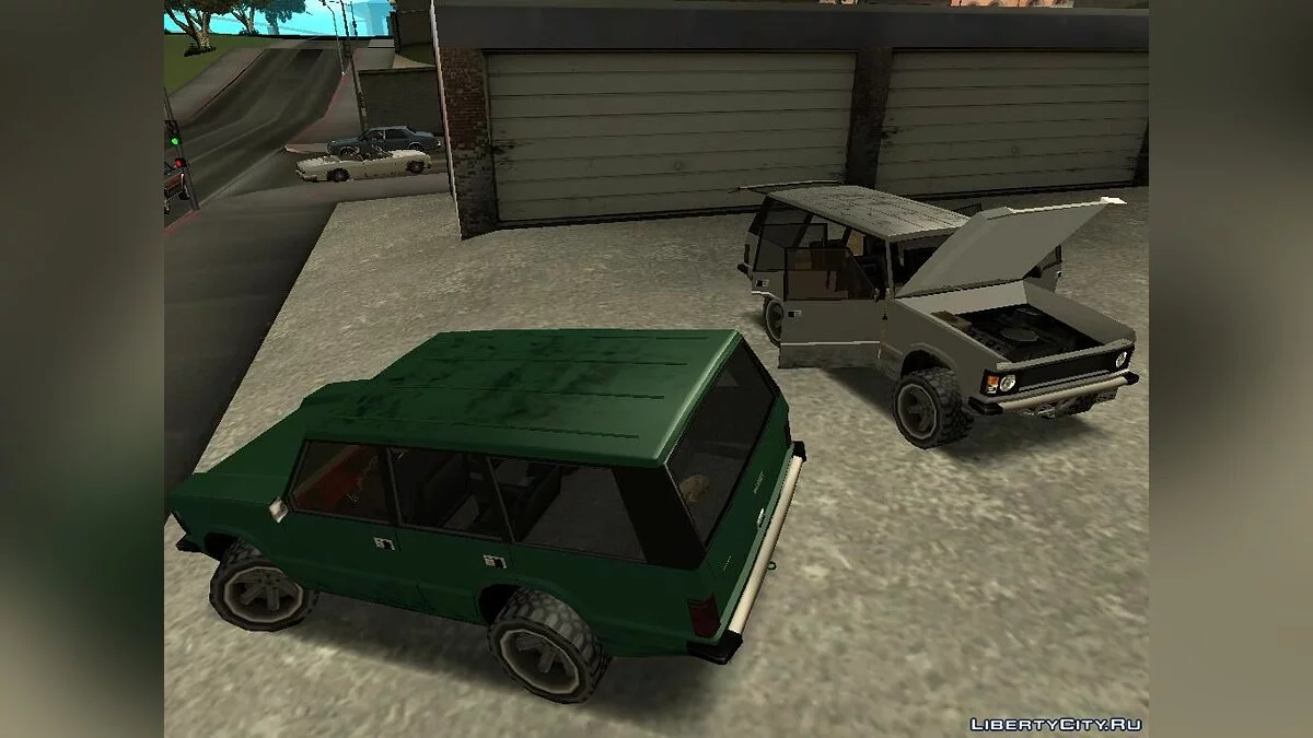 Huntley Land Rover / GTA San Andreas
