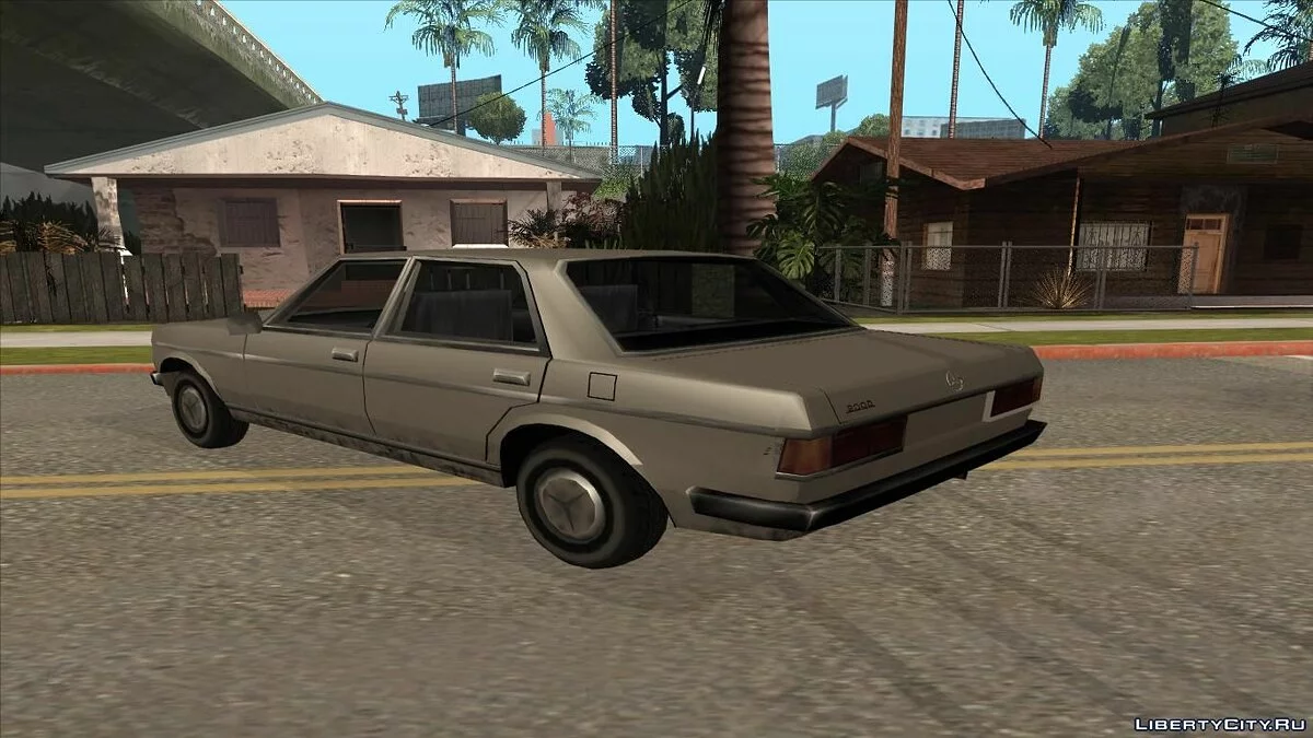 Mercedes-Benz W123 Low Poly / GTA San Andreas
