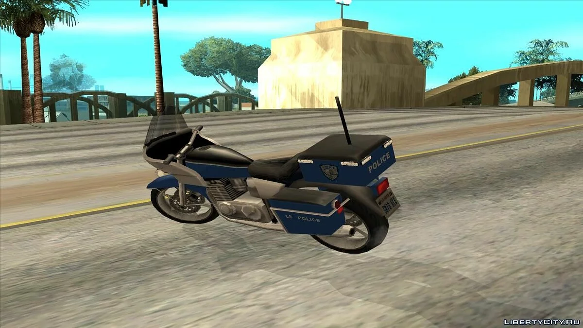 دراجة شرطة LSPD (NYPD التسعينيات) / جي تي إيه سان أندرياس