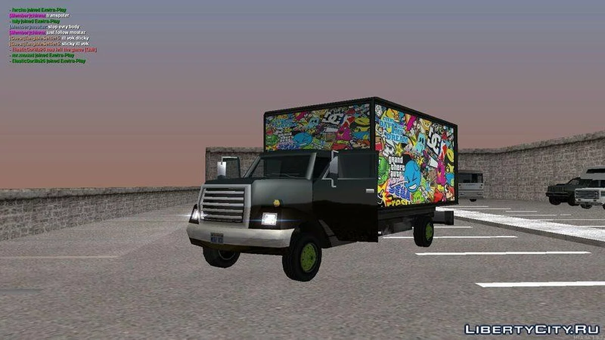 Yankee with StickerBombing / GTA San Andreas