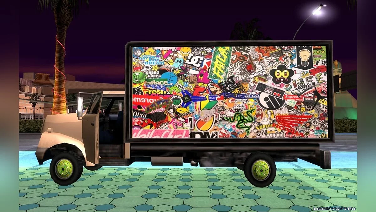 Yankee with StickerBombing / GTA San Andreas