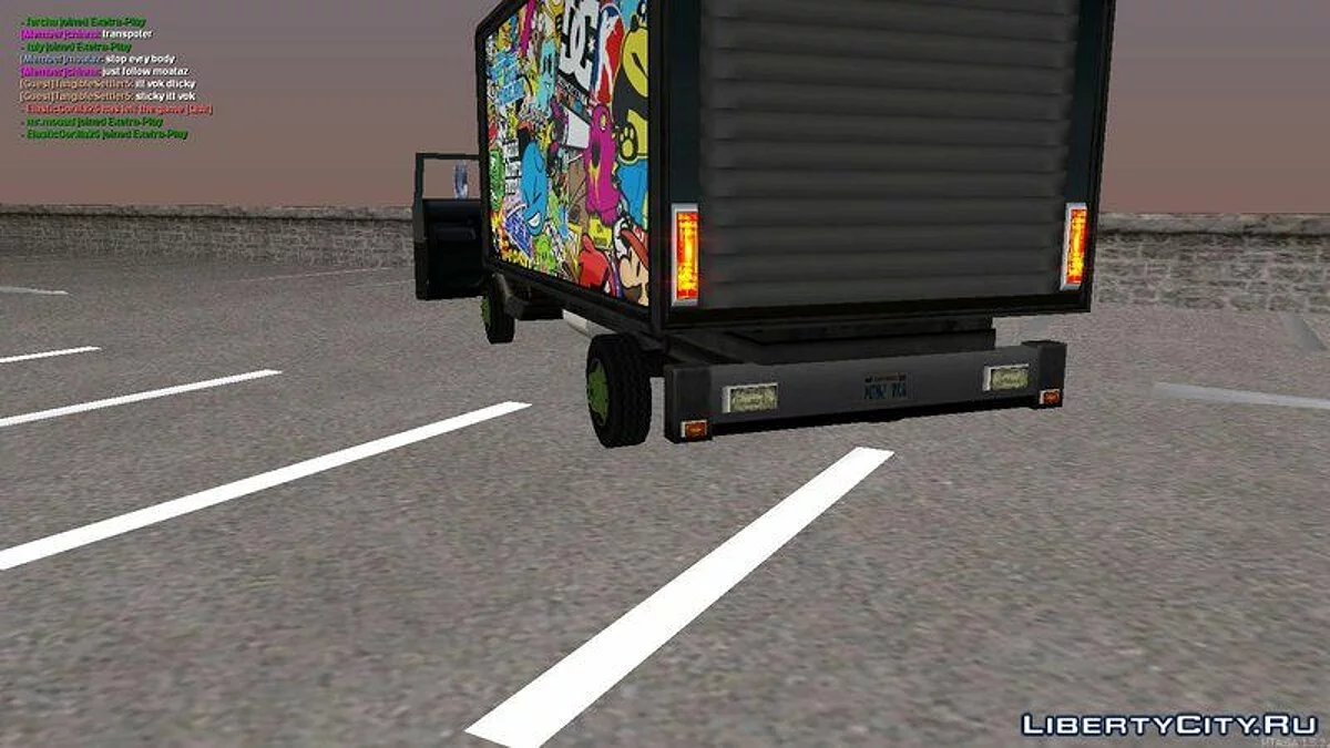 Yankee with StickerBombing / GTA San Andreas