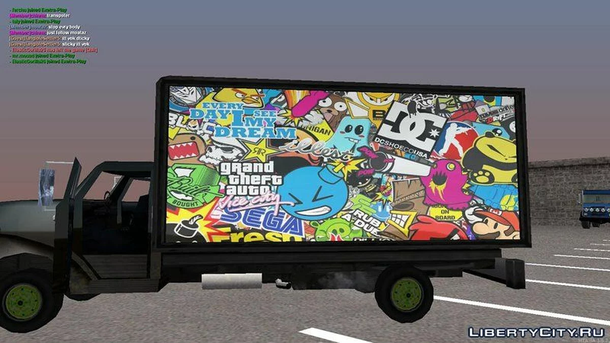 Yankee with StickerBombing / GTA San Andreas
