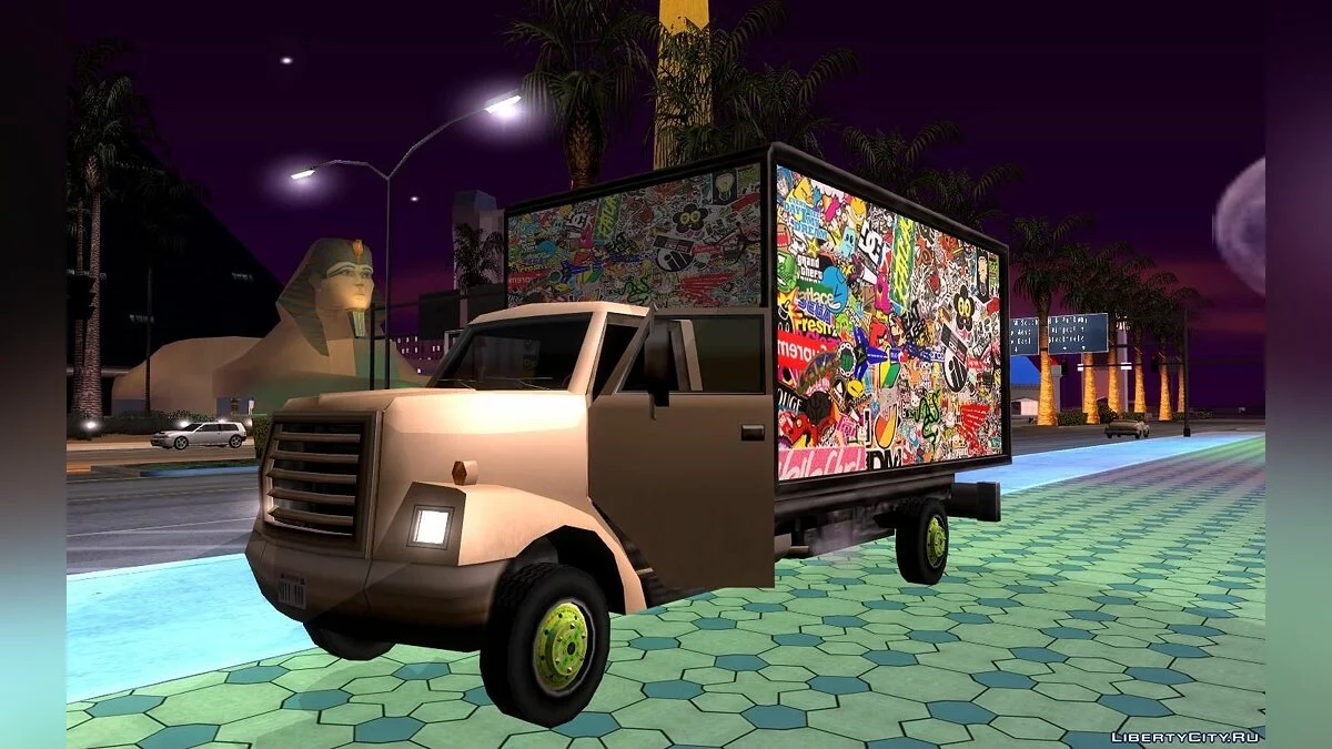 Yankee with StickerBombing / GTA San Andreas