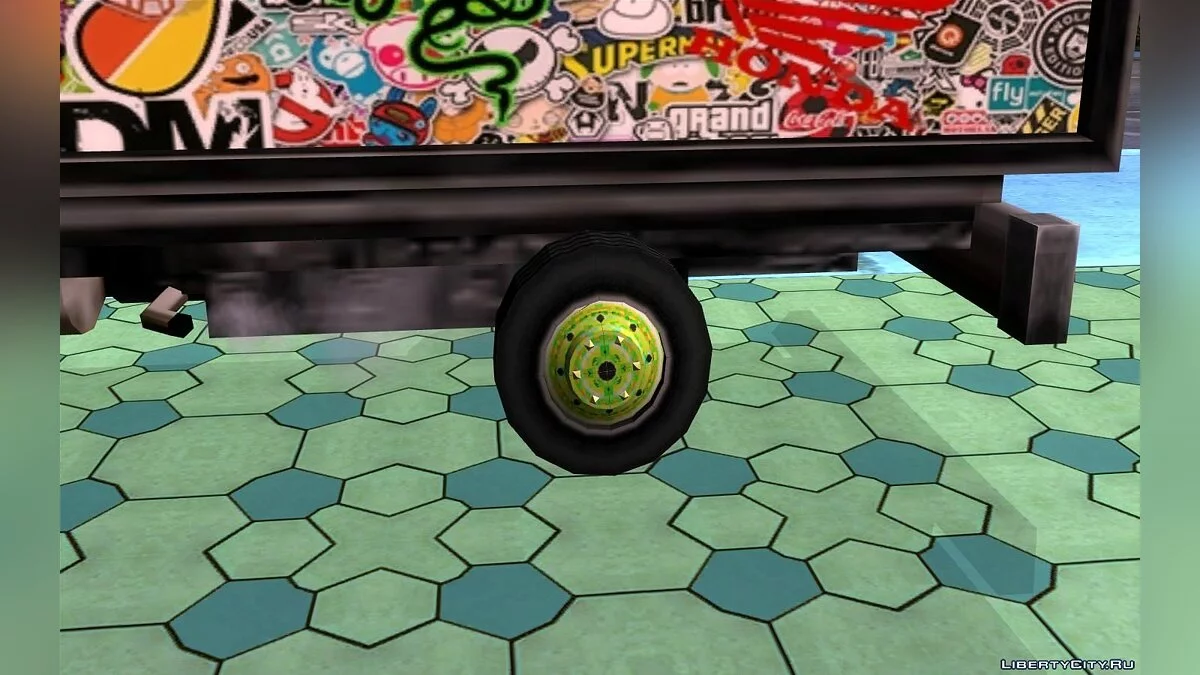 Yankee with StickerBombing / GTA San Andreas